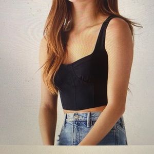 PACSUN corset crop top